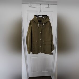 Noize Khaki Hooded Coat